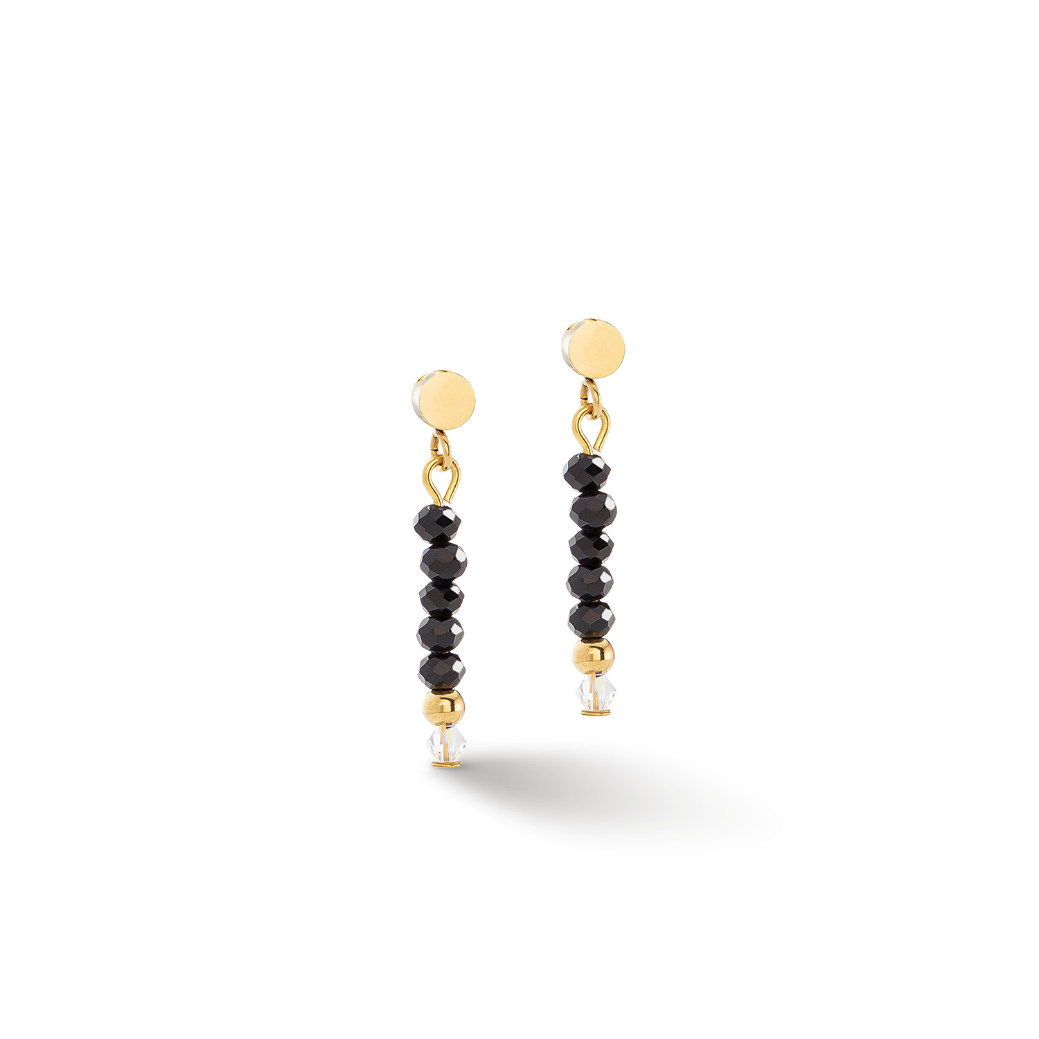 Orecchini Little Twinkle oro-nero
