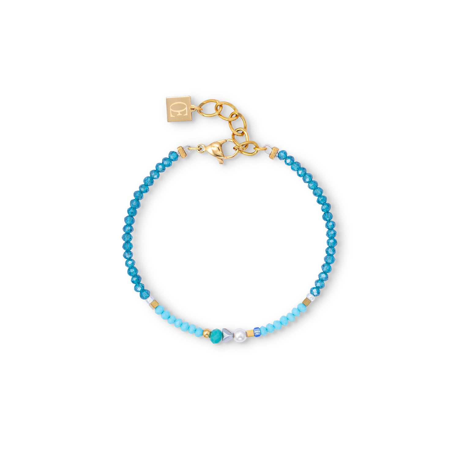 Bracciale Ocean Vibes turchese oro