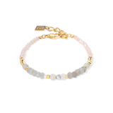 Bracciale amuleto Modern Future oro-beige