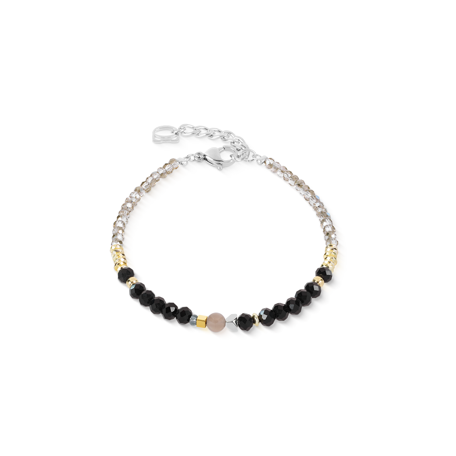 Bracciale Amulet Modern Future oro-nero