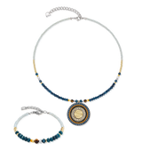 Bracciale Amuleto Modern Future Motion bicolore