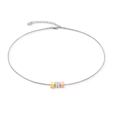 Collana Cube Trio Facets Snake tricolore