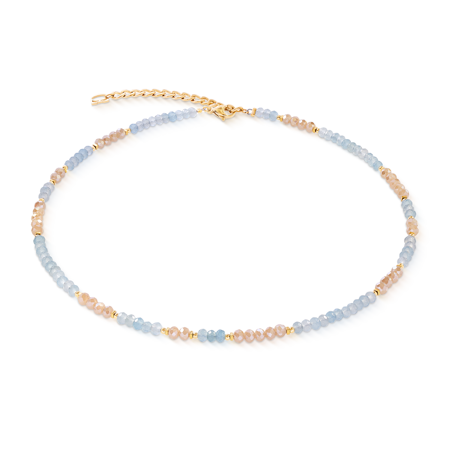 Collana Rhythm Jade Sky oro