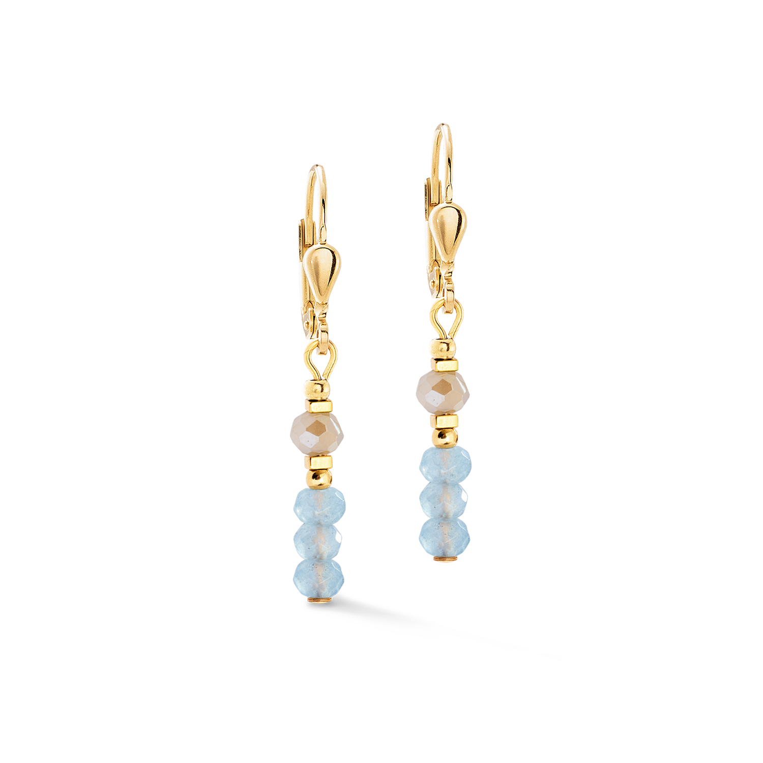 Orecchini Rhythm Jade Sky oro