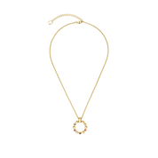 Collana Soft Cube Circle Glow Sunset oro