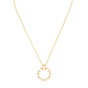 Collana Soft Cube Circle Glow oro