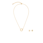 Orecchini a lobo Small Soft Cube Glow oro