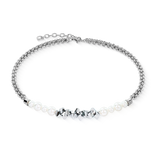 Collana Dancing Crystals Fusion argento