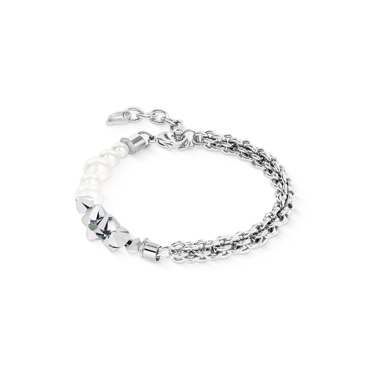 Bracciale Dancing Crystals Fusion argento