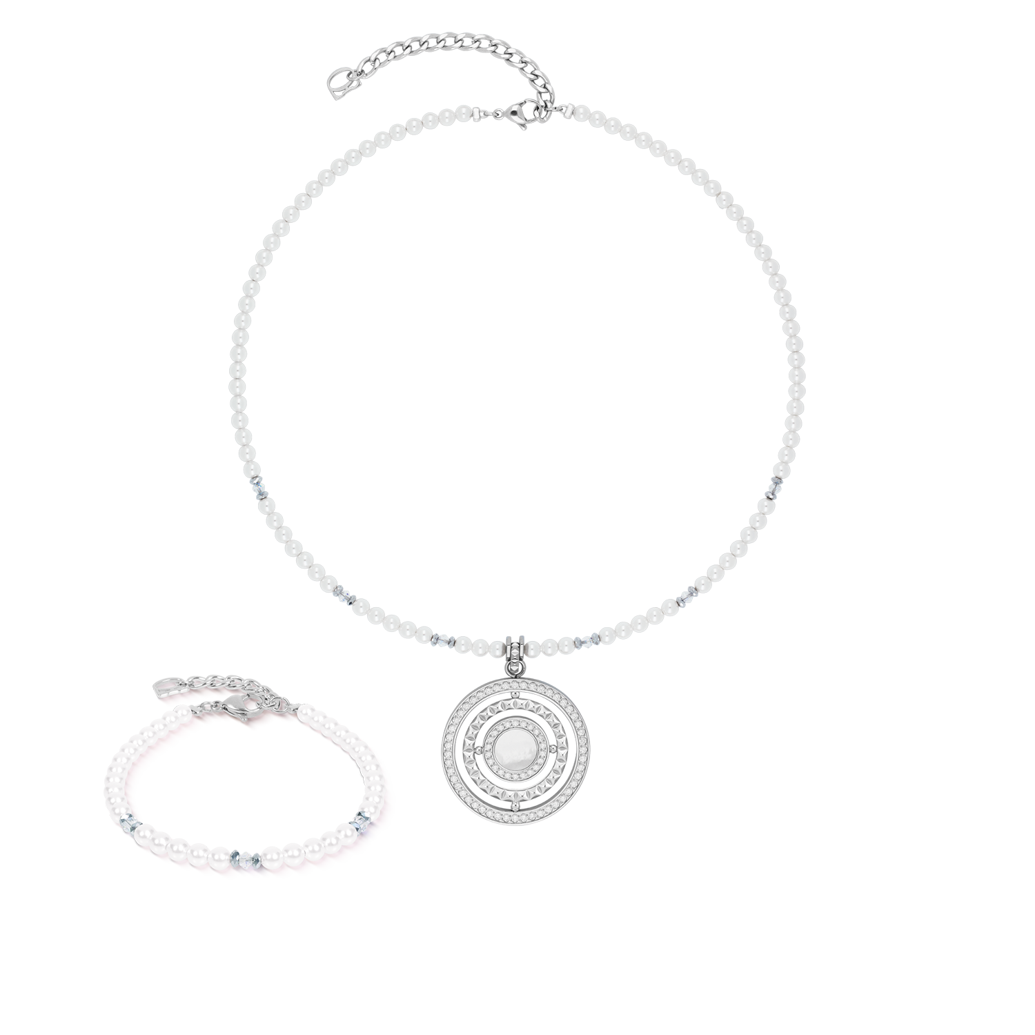 Bracciale Modern Icon Pearl argento