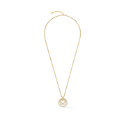 Collana Circle Trio Crystal oro