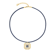 Collana Amuleto Icon Frame Soft Lapis oro