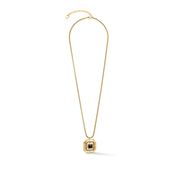 Collana Amuleto Icon Frame Pure Noir oro
