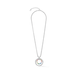 Collana Circle Duo Crystal oro
