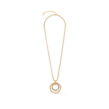 Collana Circle Duo Multicolor argento