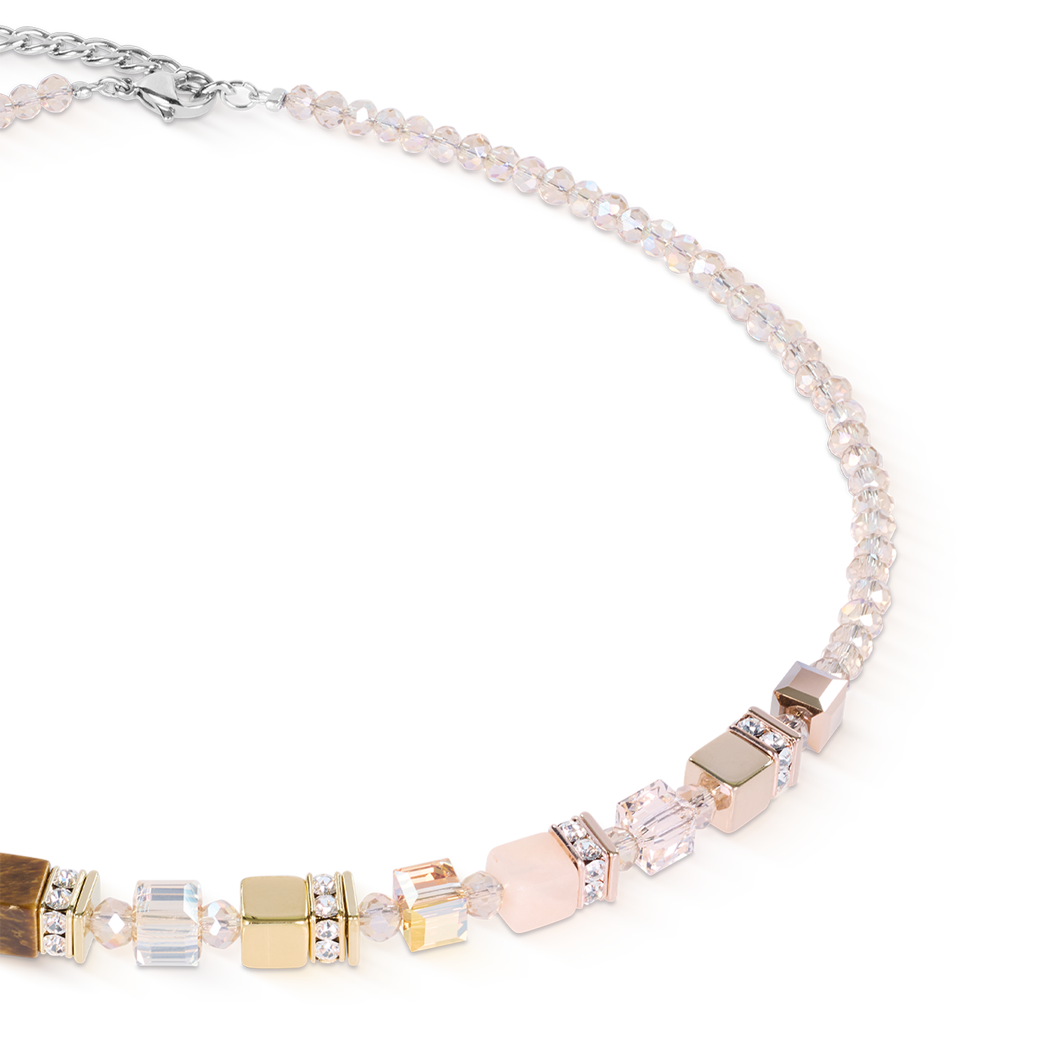 Collana GeoCUBE® Precious Nature Tricolor Sand
