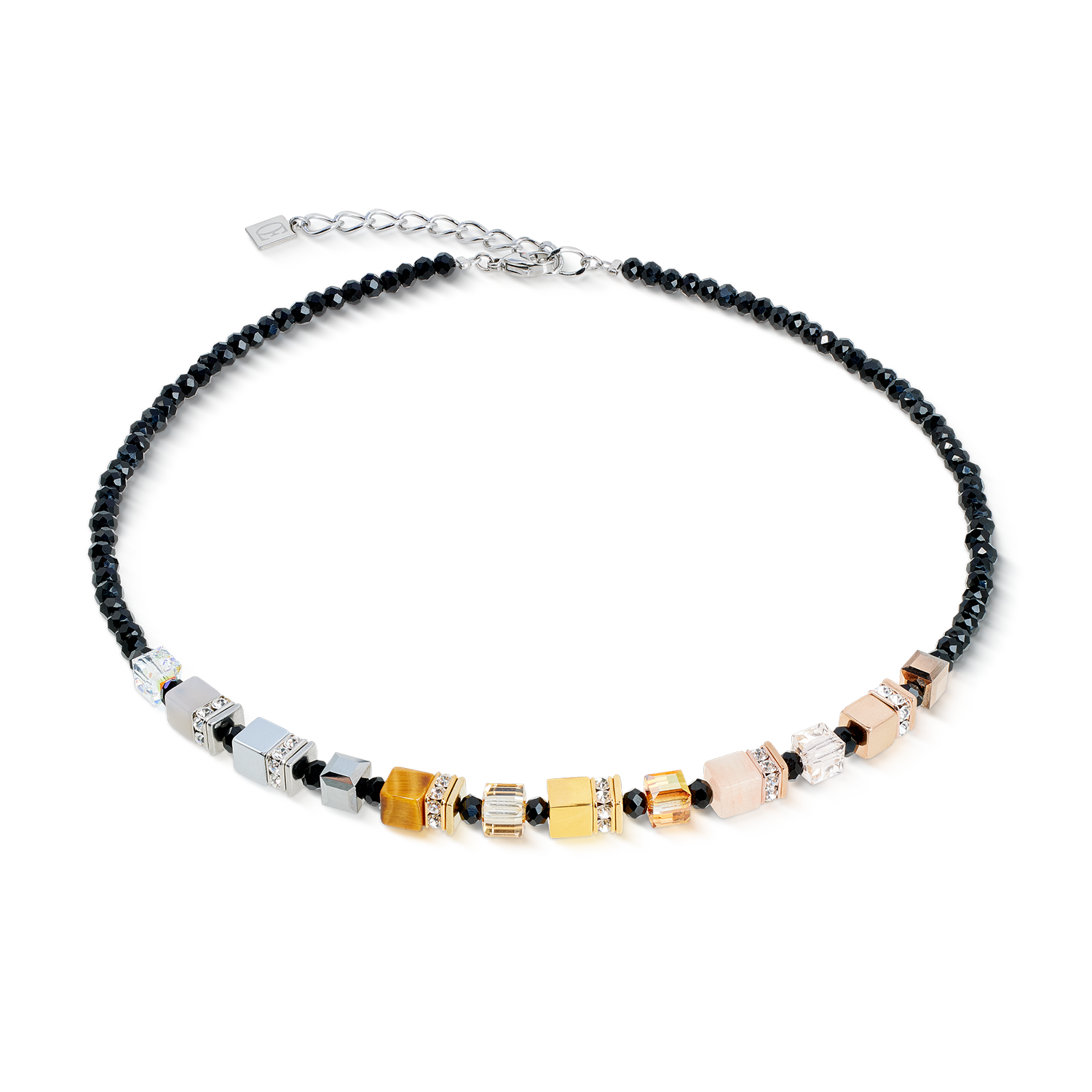Collana GeoCUBE® Precious Nature tricolore