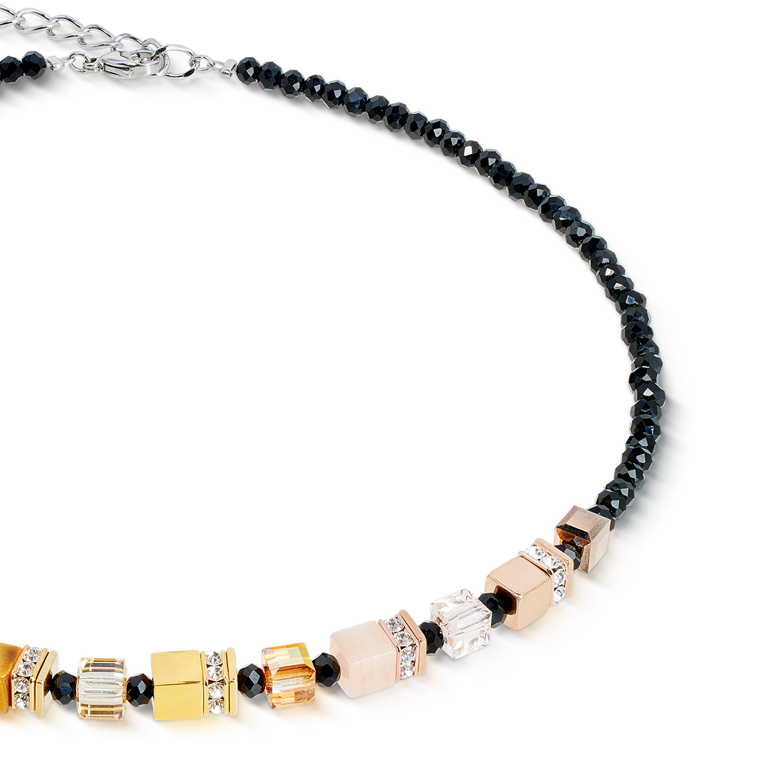 Collana GeoCUBE® Precious Nature tricolore