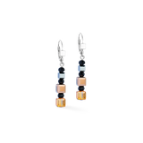 Orecchini GeoCUBE® Precious Nature tricolore