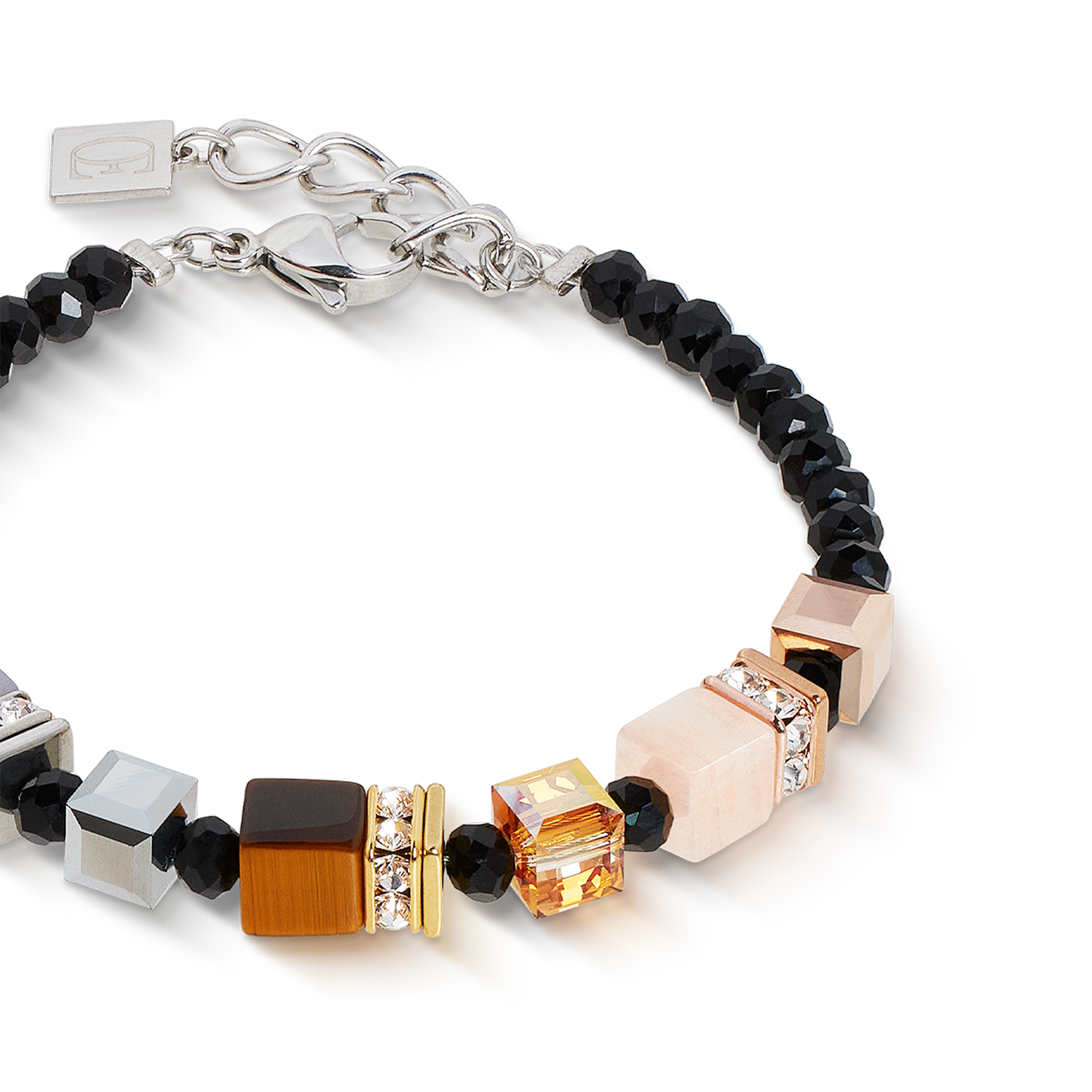 Bracciale GeoCUBE® Precious Nature tricolore