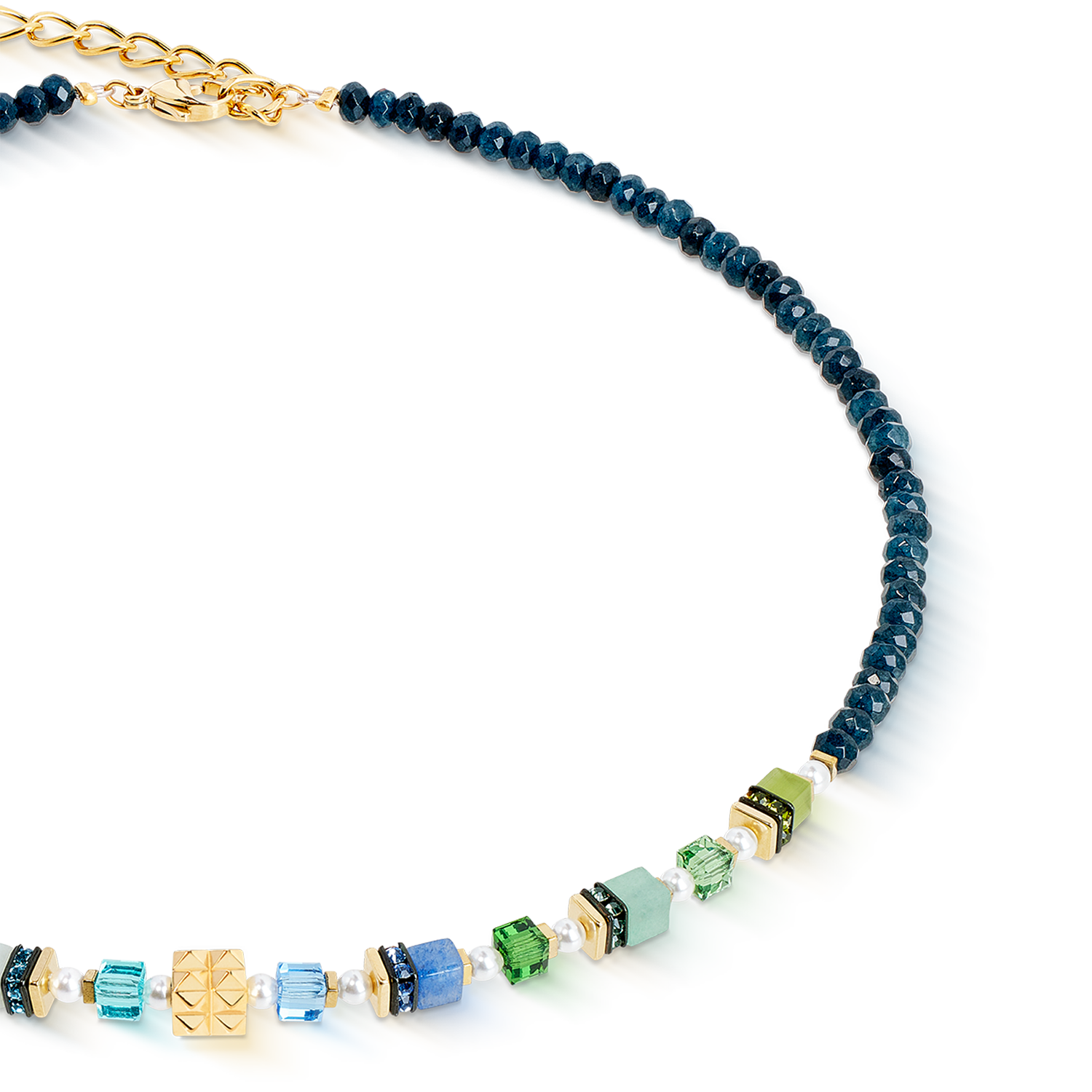 Collana Sparkling Princess Spikes oro-multicolore