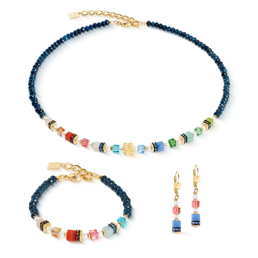 Collana Sparkling Princess Spikes oro-multicolore