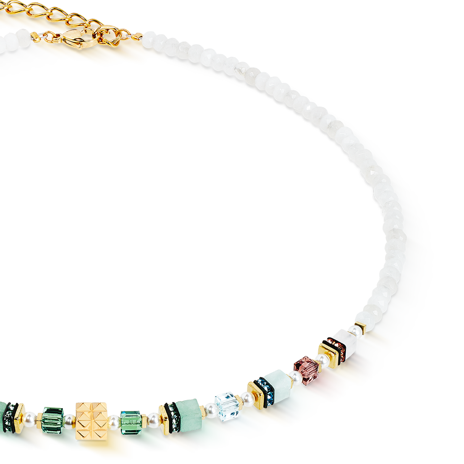 Collana Sparkling Princess Spikes oro-Art Nouveau