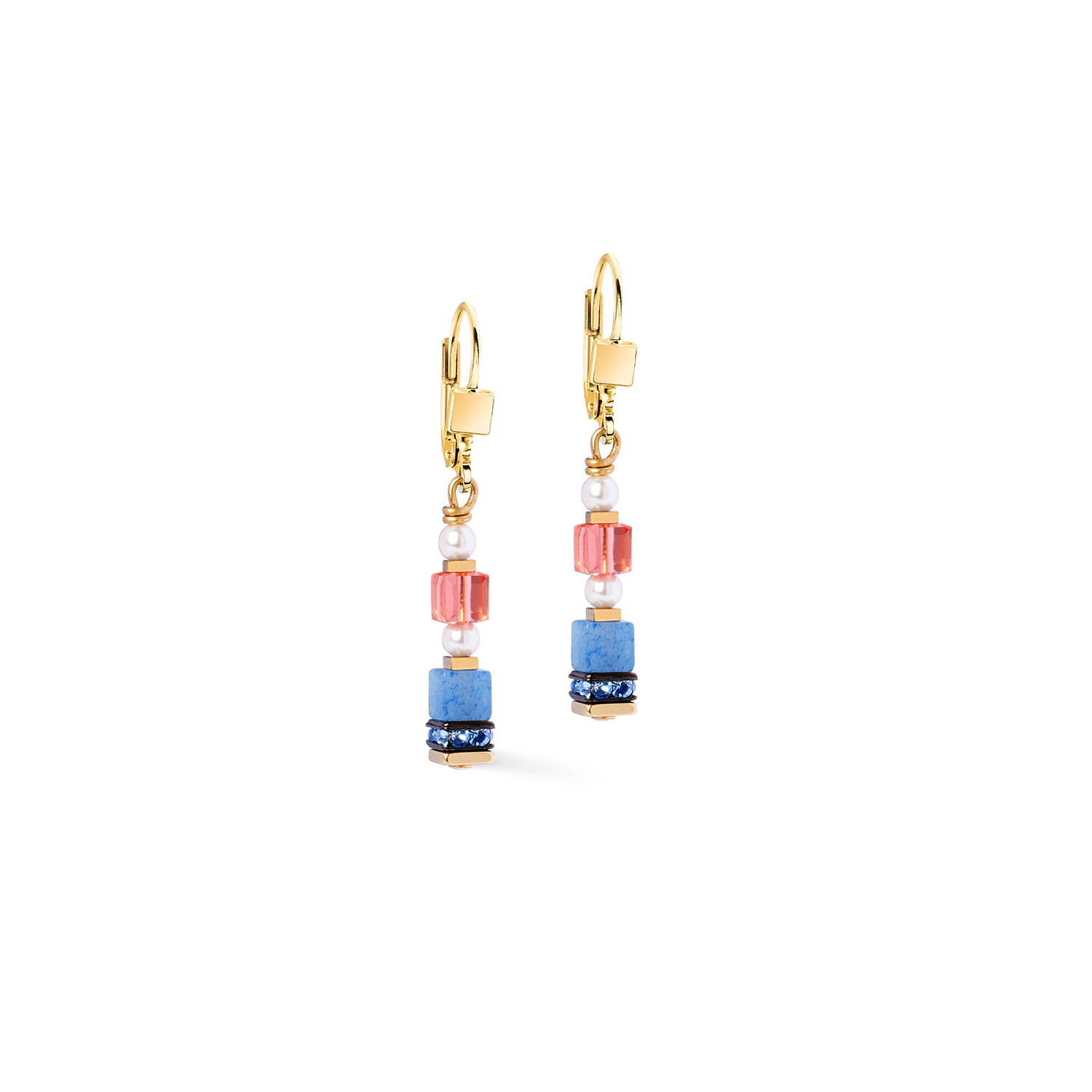 Orecchini Sparkling Princess Spikes oro-multicolore