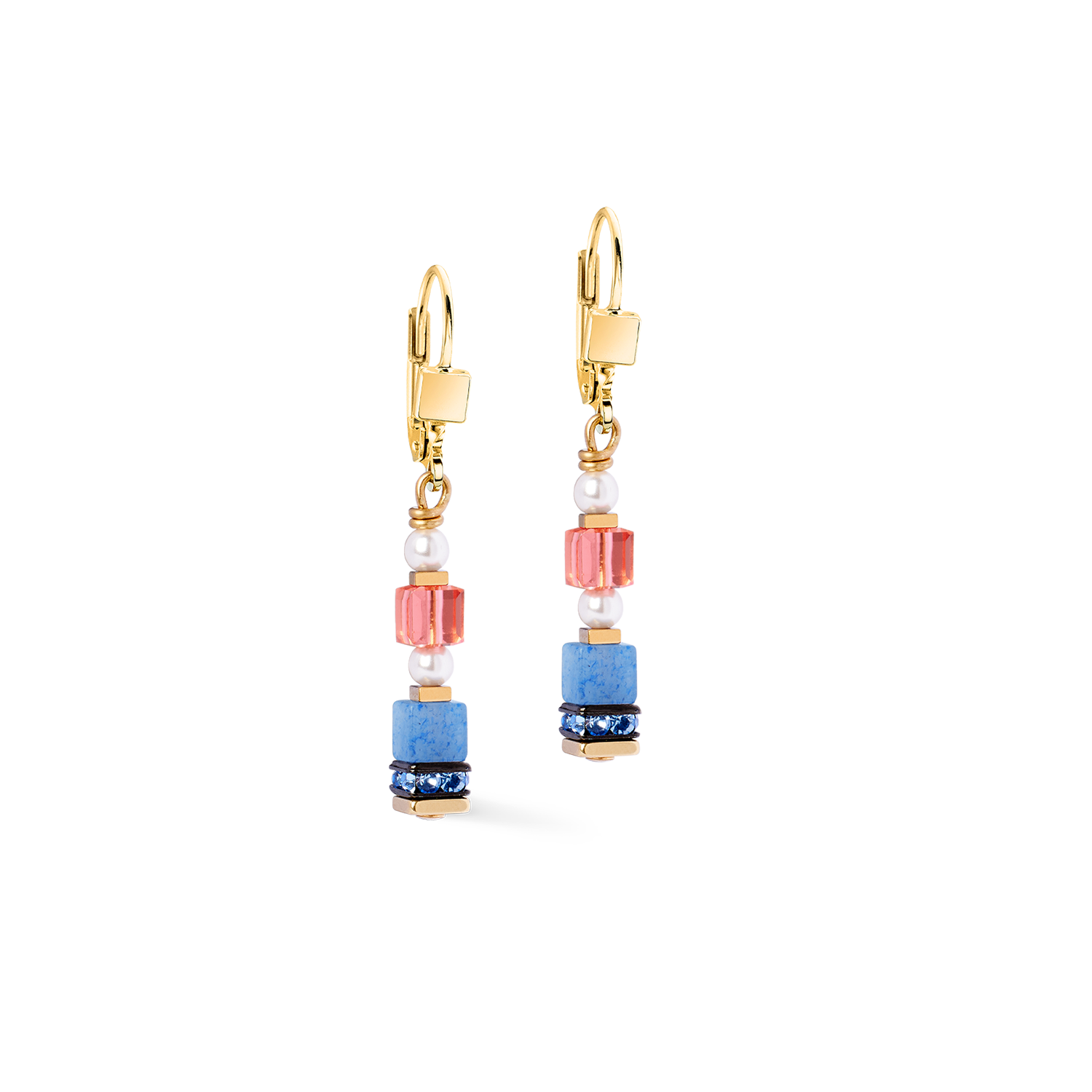 Orecchini Sparkling Princess Spikes oro-multicolore