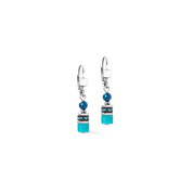 Orecchini Princess Teal Glow argento