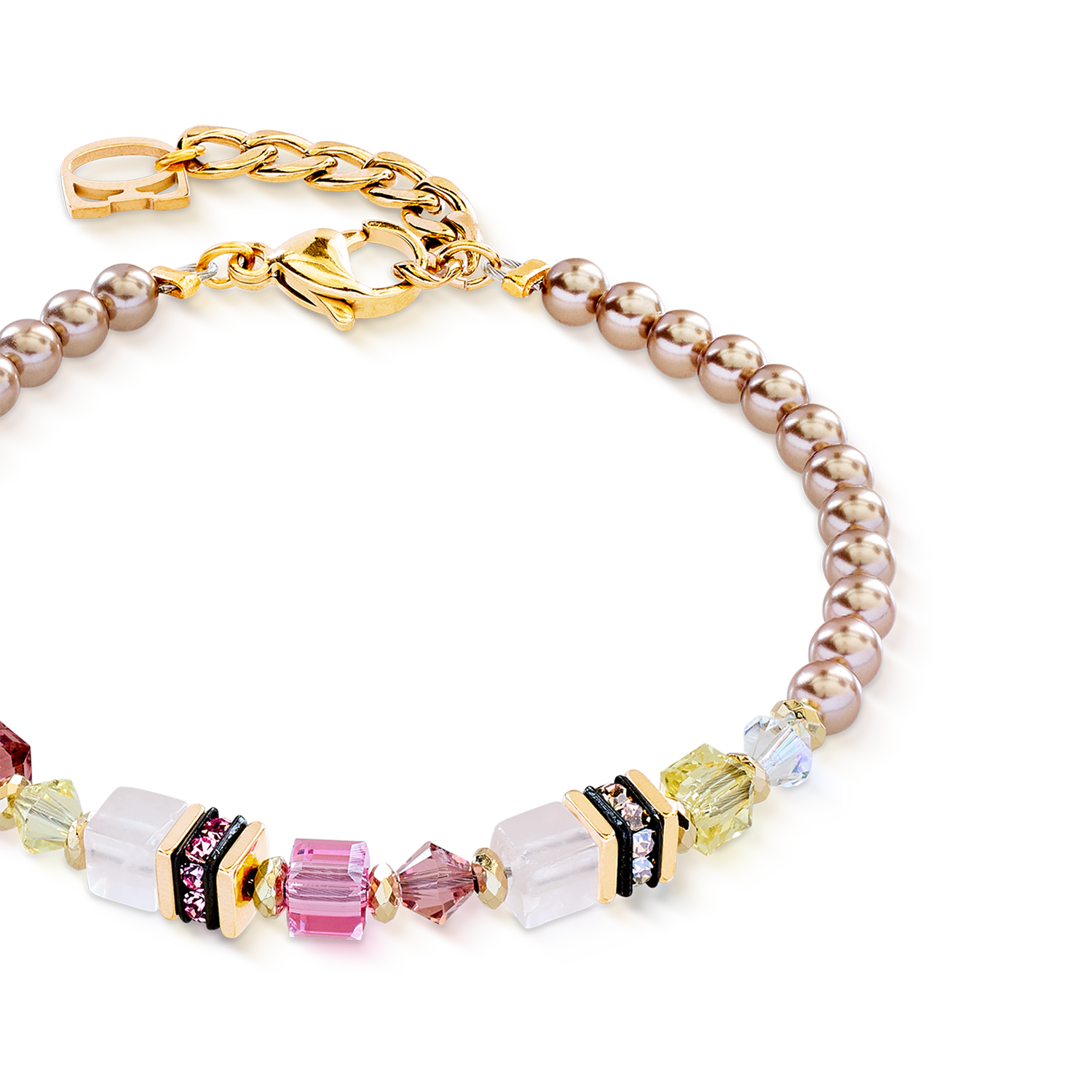 Bracciale Elasticizzato 3 fili Perle Bianche Naturali Argento Dorato Bracciale Elasticizzato 3 fili Perle Bianche Naturali Argento Dorato