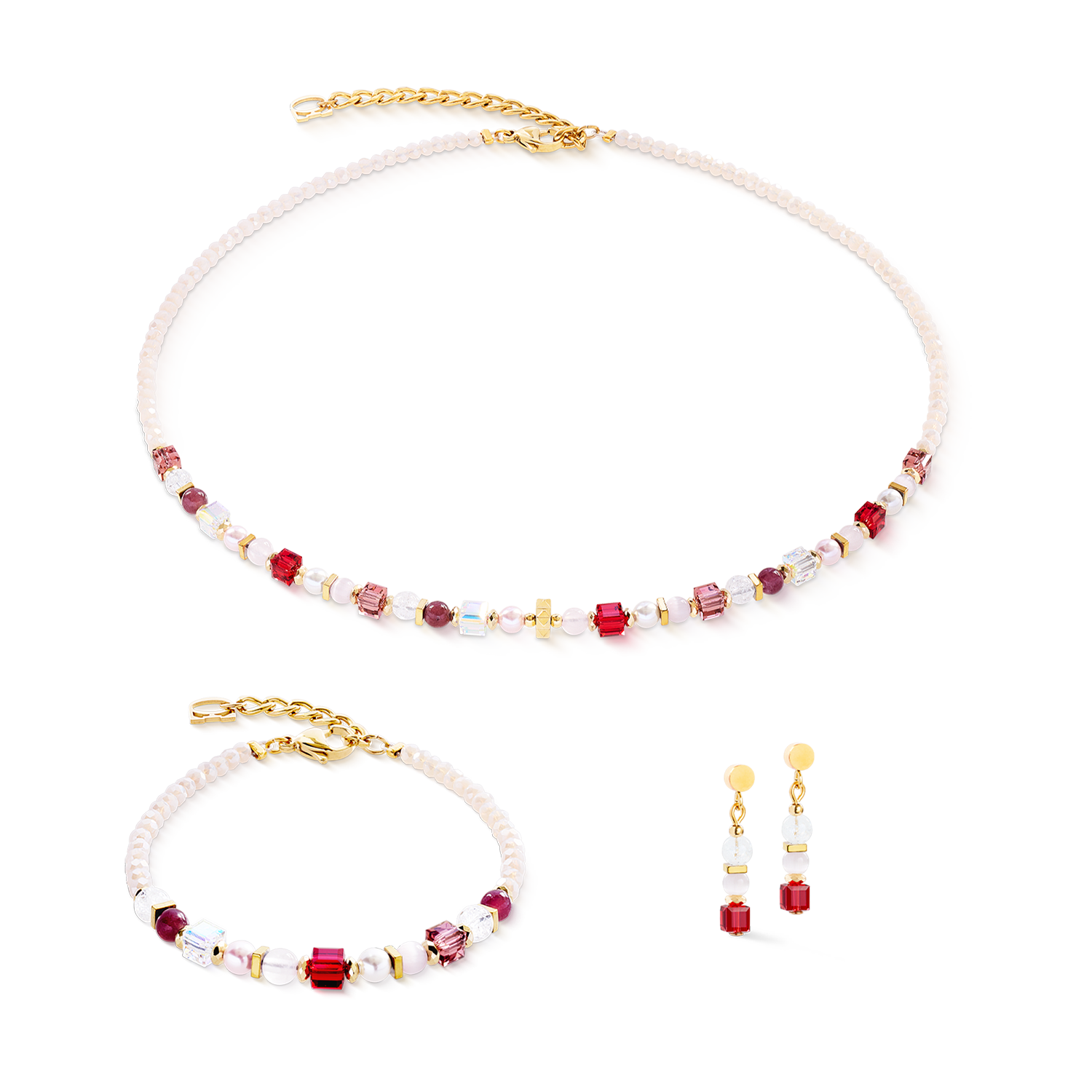 Orecchini Princess Mix rosé blush