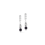 Orecchini Beads & Pearls Spike Anthracite