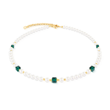 Collana Cocktail Pearls Emerald