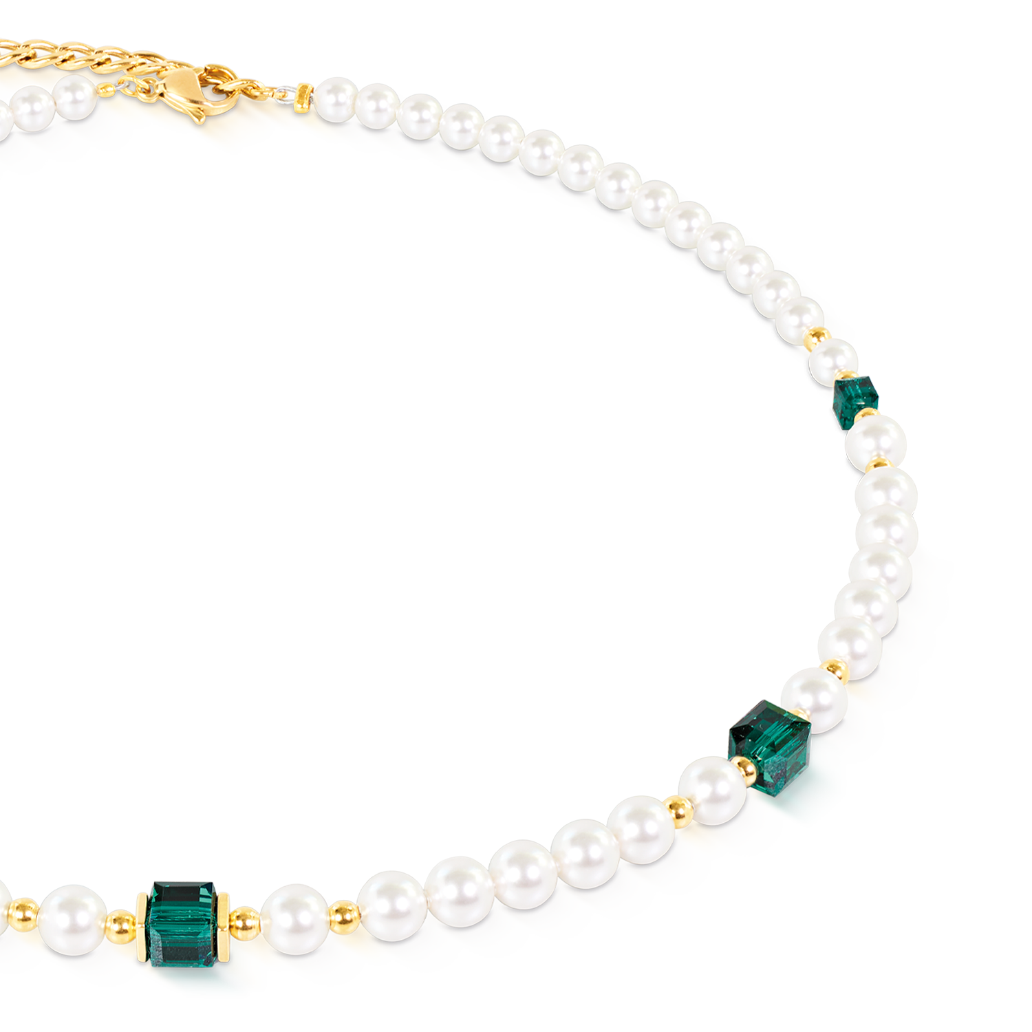Collana Cocktail Pearls Emerald