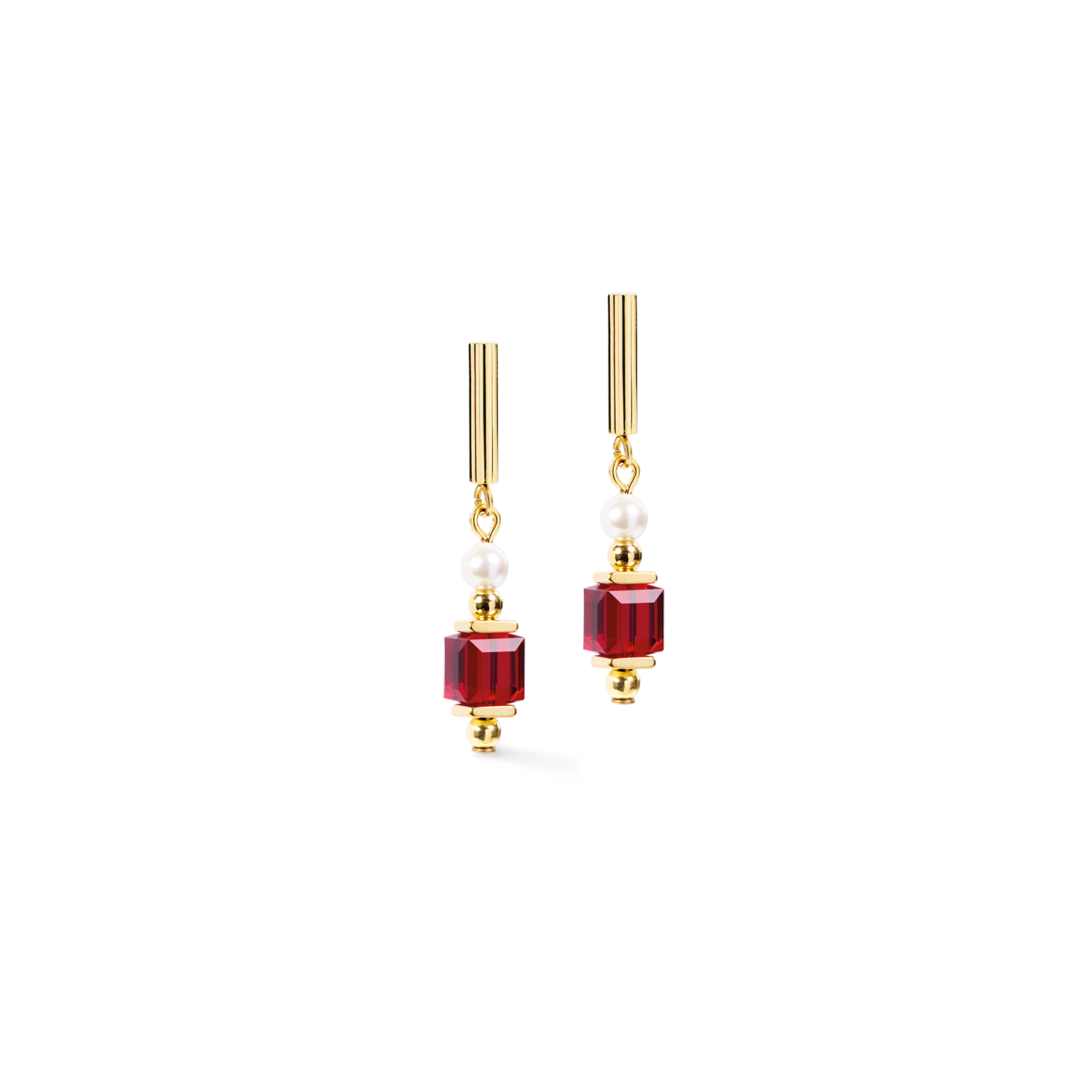 Orecchini Cocktail Pearls Ruby