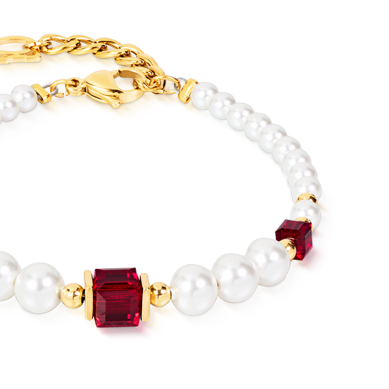 Bracciale Cocktail Pearls Ruby