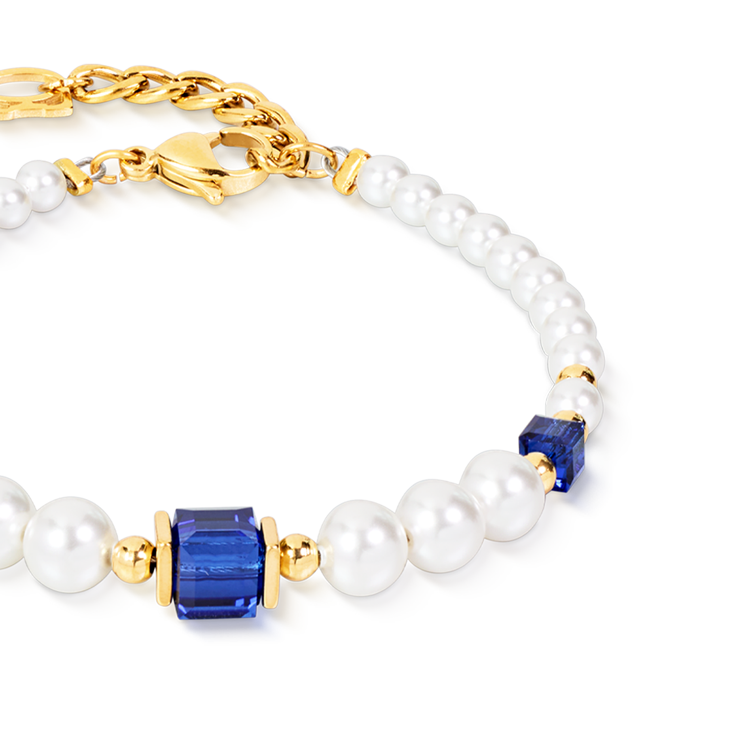 Bracciale Cocktail Pearls Sapphire