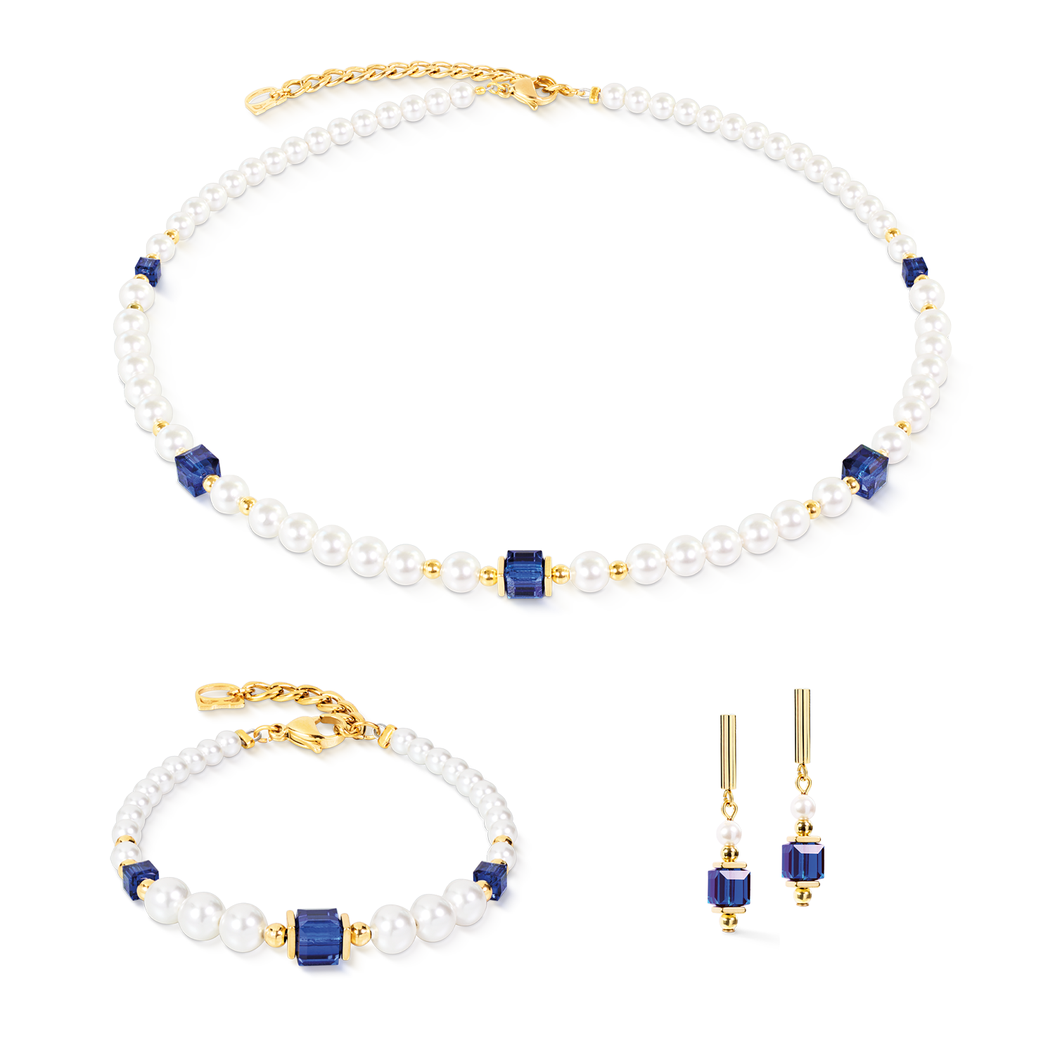 Bracciale Cocktail Pearls Sapphire