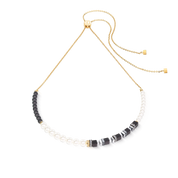 Collana Precious Fusion Offset Slider Onyx