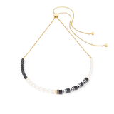 Collana Precious Fusion Offset Slider Onyx
