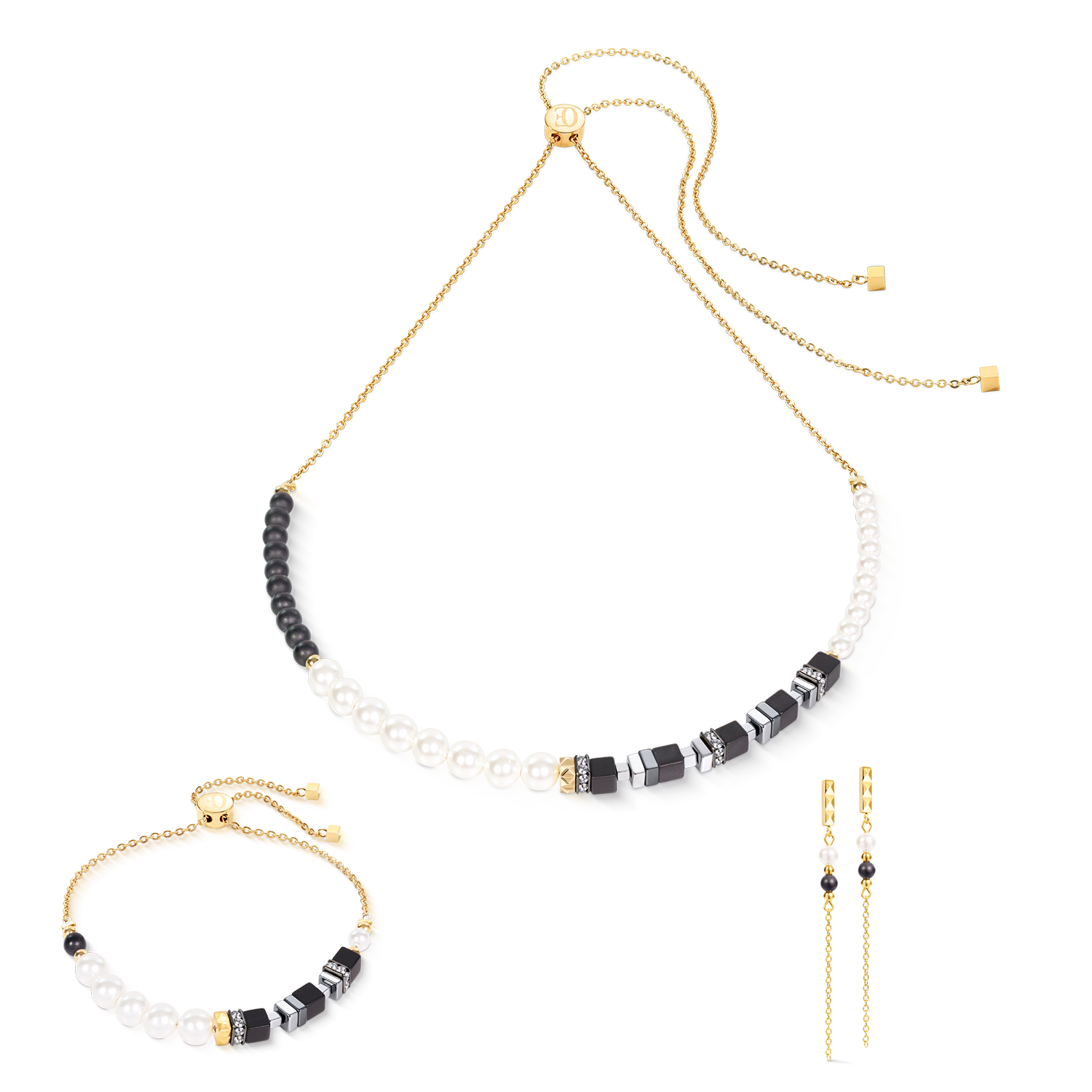 Bracciale Precious Fusion Offset Slider Onyx