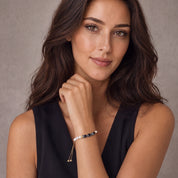 COEUR DE LION Bracciale Precious Fusion Offset Slider Onyx – indossato