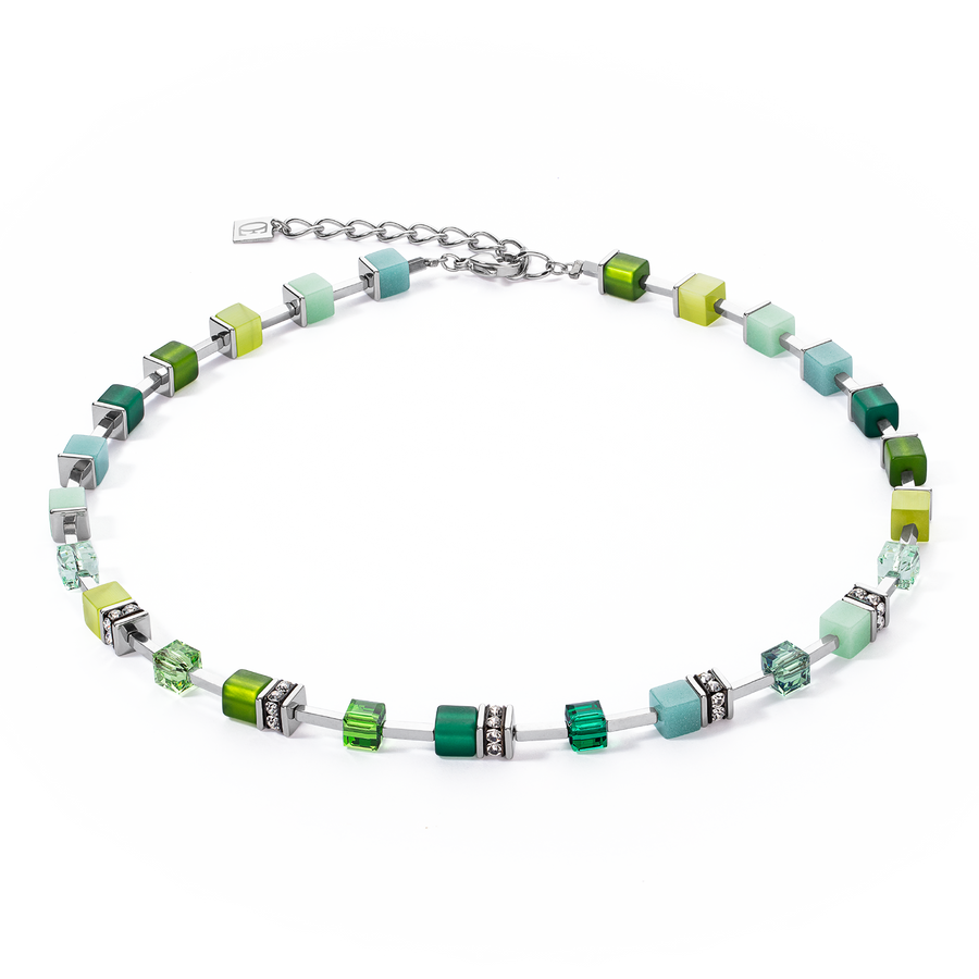 Collana GeoCUBE® Iconic Pure Verde