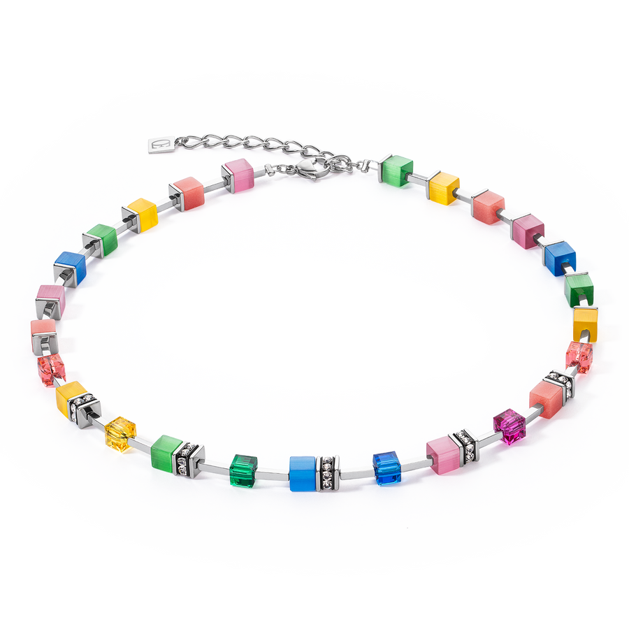 Collana GeoCUBE® Iconic Pure Rainbow