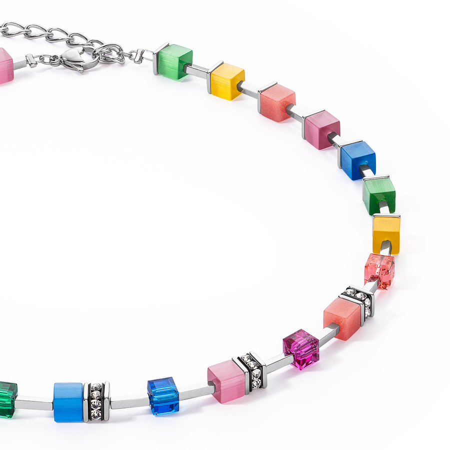 Collana GeoCUBE® Iconic Pure Rainbow