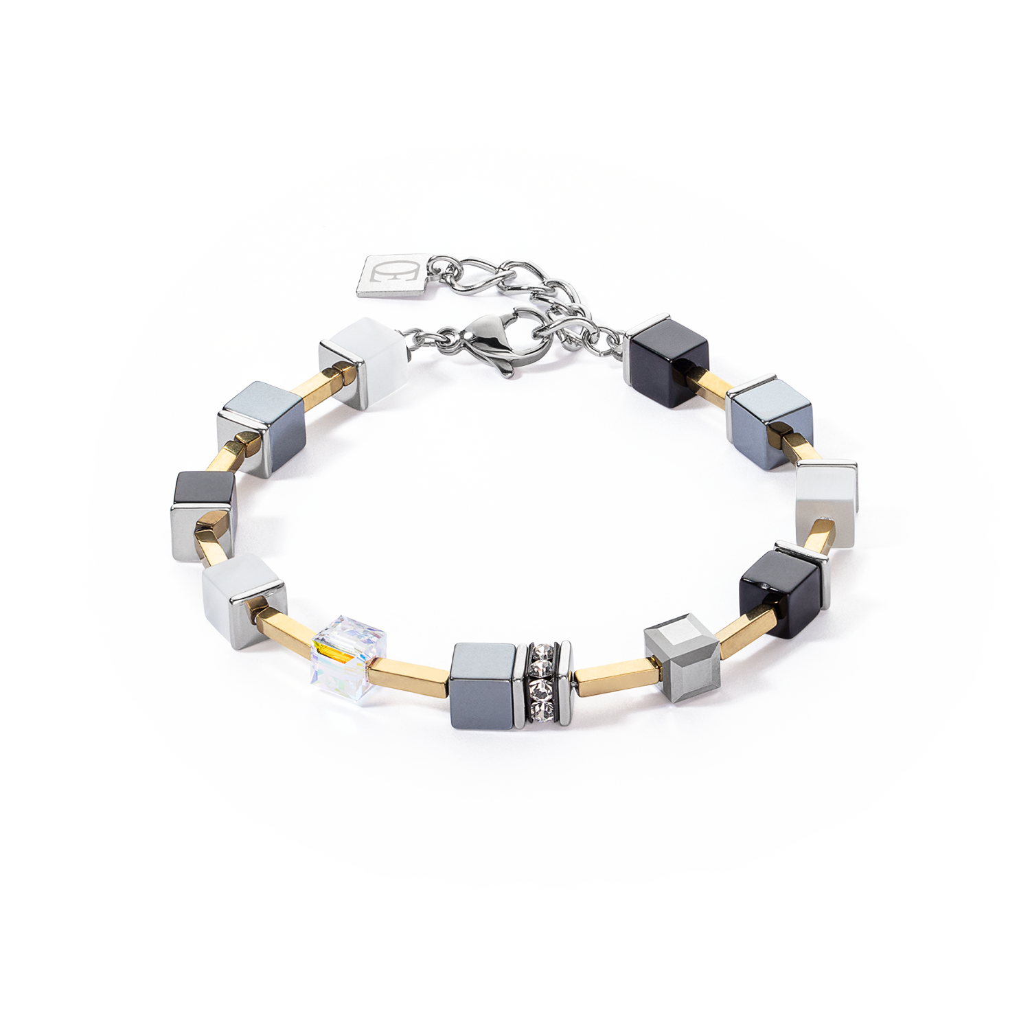 Bracciale GeoCUBE® Iconic Pure Nero