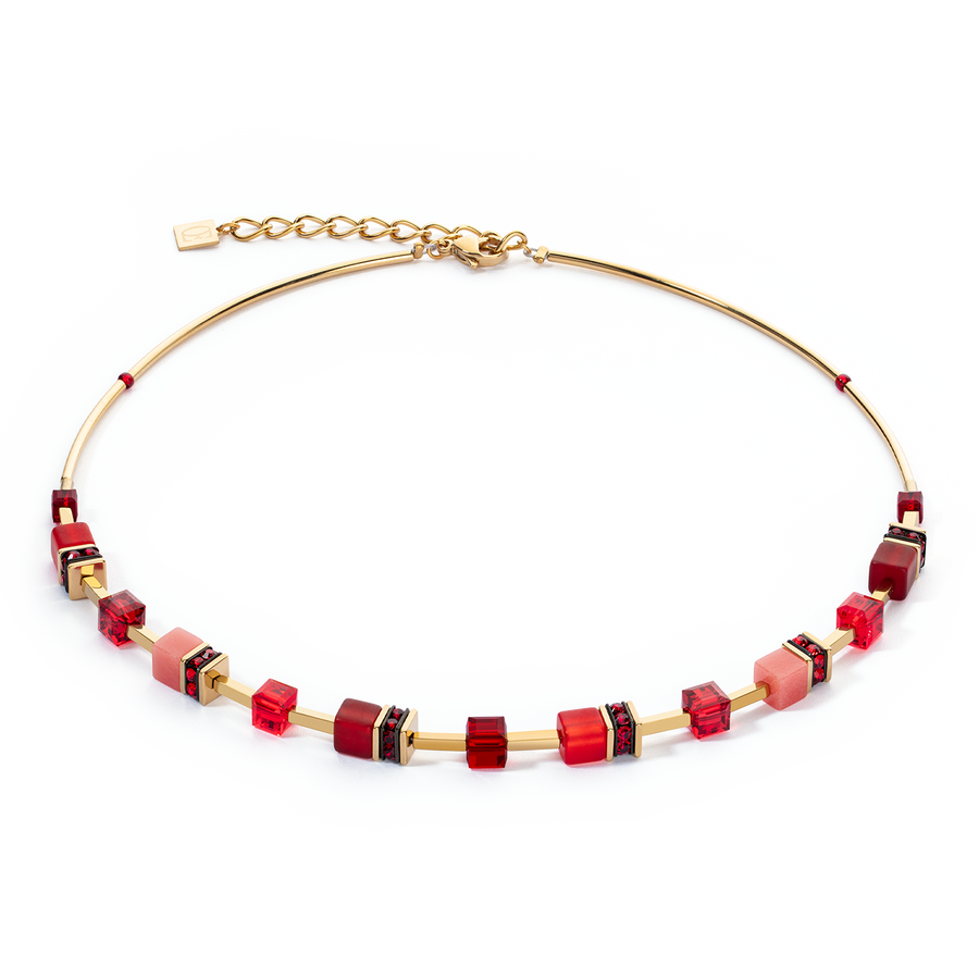 Collana GeoCUBE® Iconic Lite Rosso