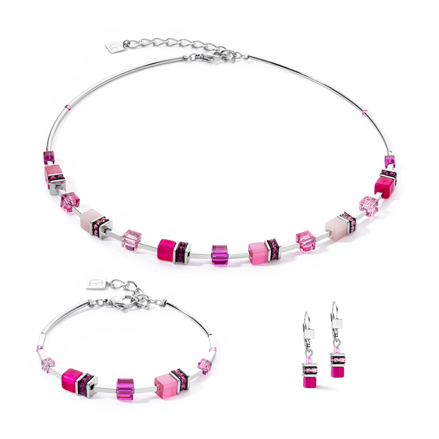 Collana GeoCUBE® Iconic Magenta