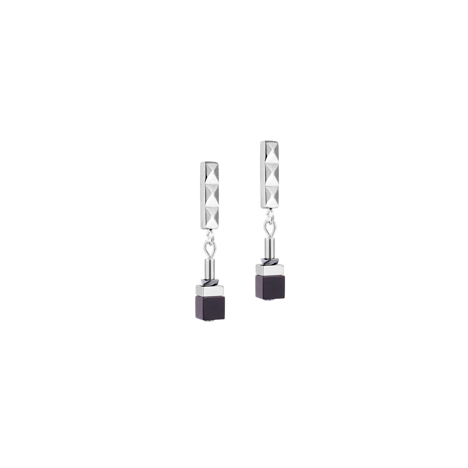 Orecchini Cube Eclipse Onyx